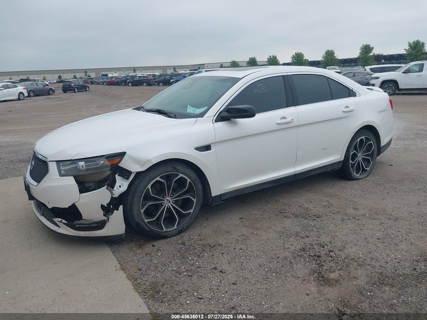 Vin: 1fahp2kt5dg122647, lot: 46134513, ford taurus sho 20132