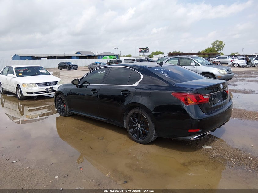 Vin: jthbe1bl6d5000289, lot: 46134521, lexus gs 350 20133
