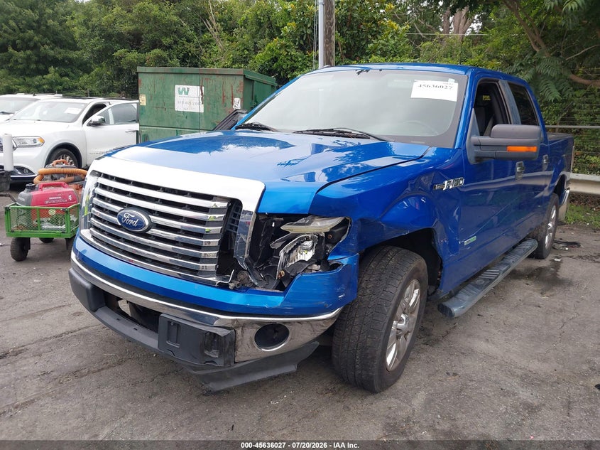 Vin: 1ftfw1ctxbfb28248, lot: 46134527, ford f-150 xlt 20112