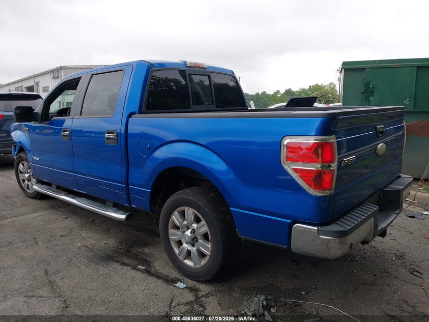 Vin: 1ftfw1ctxbfb28248, lot: 46134527, ford f-150 xlt 20113