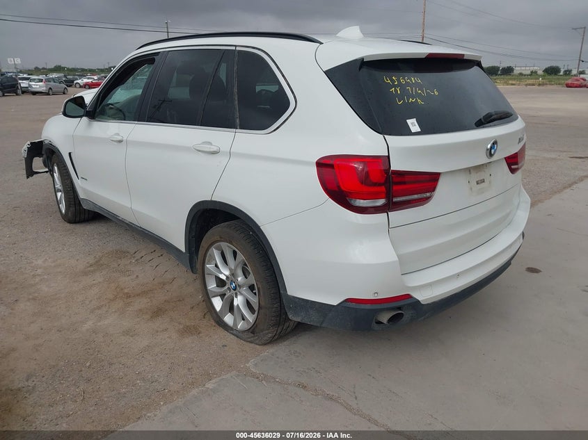 Vin: 5uxkr0c53g0p24988, lot: 46134530, bmw x5 xdrive35i 20163