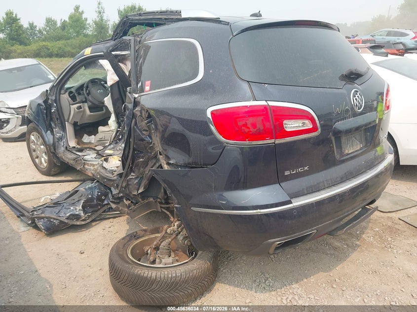 Vin: 5gakvckd6fj146838, lot: 46134535, buick enclave premium 20153