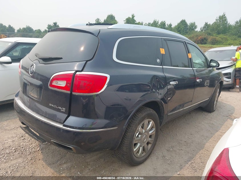 Vin: 5gakvckd6fj146838, lot: 46134535, buick enclave premium 20154