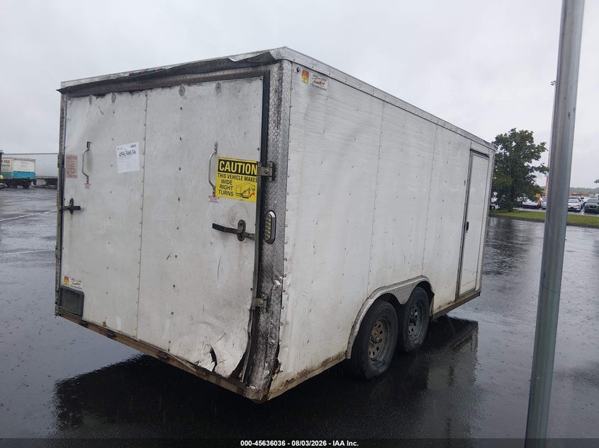 2019 OTHER ARIMARK ENCLOSED TRAILER TRAILER N/A