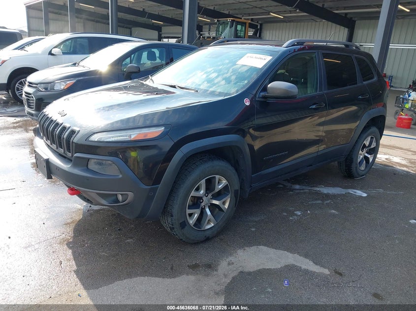 2014 JEEP CHEROKEE auction photo 2
