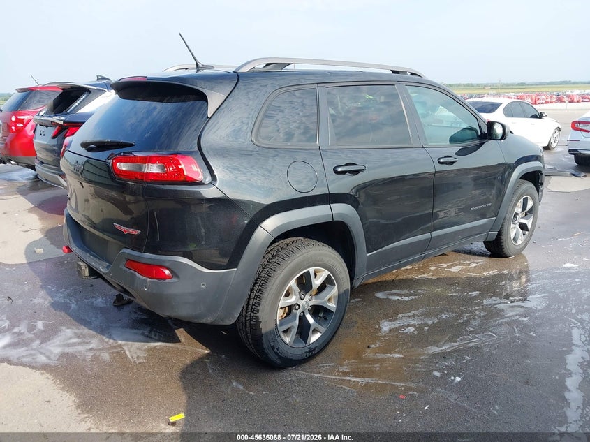 2014 JEEP CHEROKEE auction photo 4