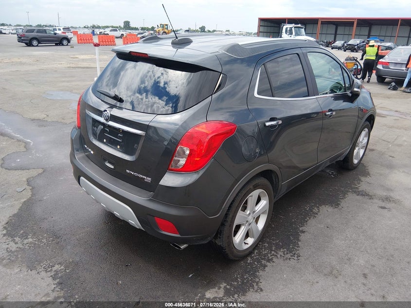 Vin: kl4cjfsb0gb559293, lot: 46134572, buick encore convenience 20164