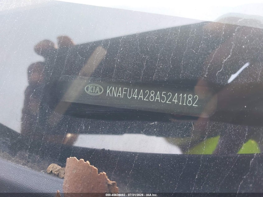 2010 KIA FORTE SEDAN 2.0L I-4 DOHC, VVT, 156HP