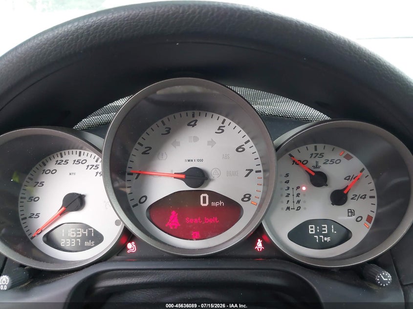 2006 Porsche Boxster S VIN: WP0CB29846S730230 Lot: 45636089