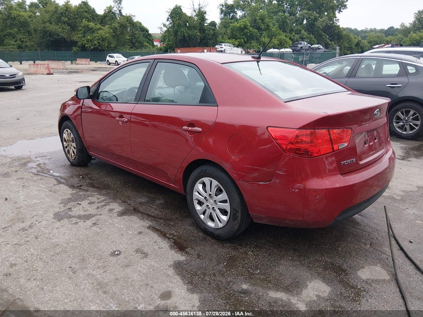 Vin: knafu4a28a5192730, lot: 46134639, kia forte ex 20103