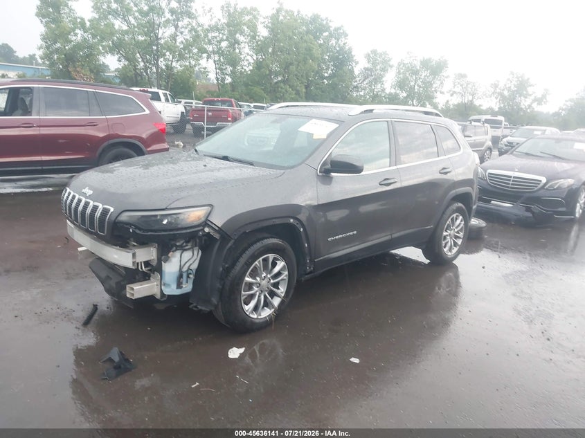 2019 Jeep Cherokee, Front End, IAAI, VIN 1C4PJMLB3KD195183 — photo 2