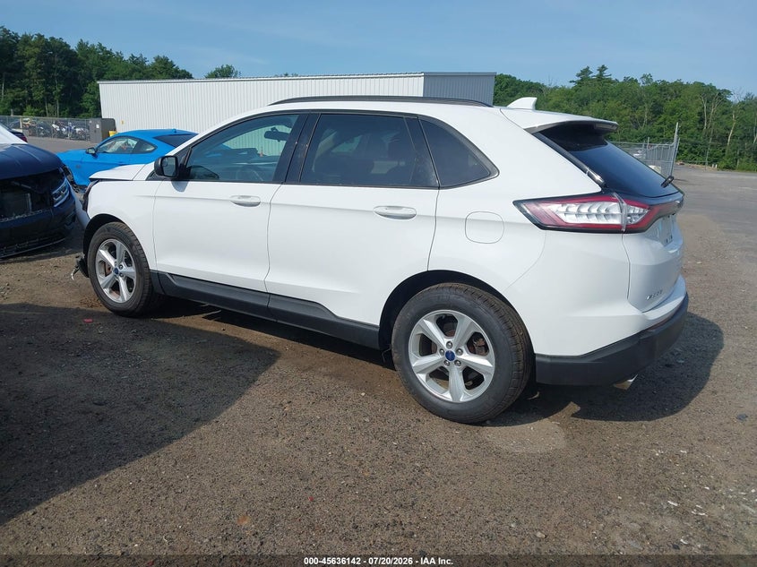 Vin: 2fmpk4g96gbc48553, lot: 46134643, ford edge se 20163