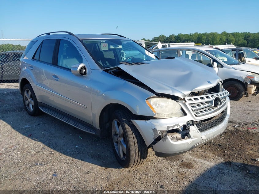 2009 Mercedes-Benz Ml 350 4Matic VIN: 4JGBB86E19A444432 Lot: 45636145