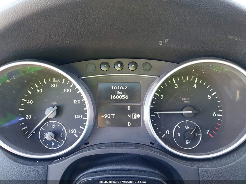 2009 Mercedes-Benz Ml 350 4Matic VIN: 4JGBB86E19A444432 Lot: 45636145