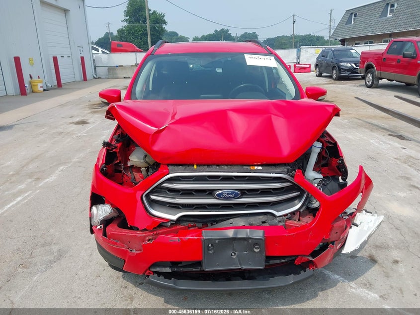 2019 Ford Ecosport Se VIN: MAJ3S2GE5KC296211 Lot: 45636159