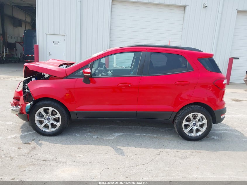 2019 Ford Ecosport Se VIN: MAJ3S2GE5KC296211 Lot: 45636159
