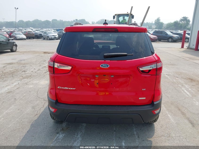 2019 Ford Ecosport Se VIN: MAJ3S2GE5KC296211 Lot: 45636159