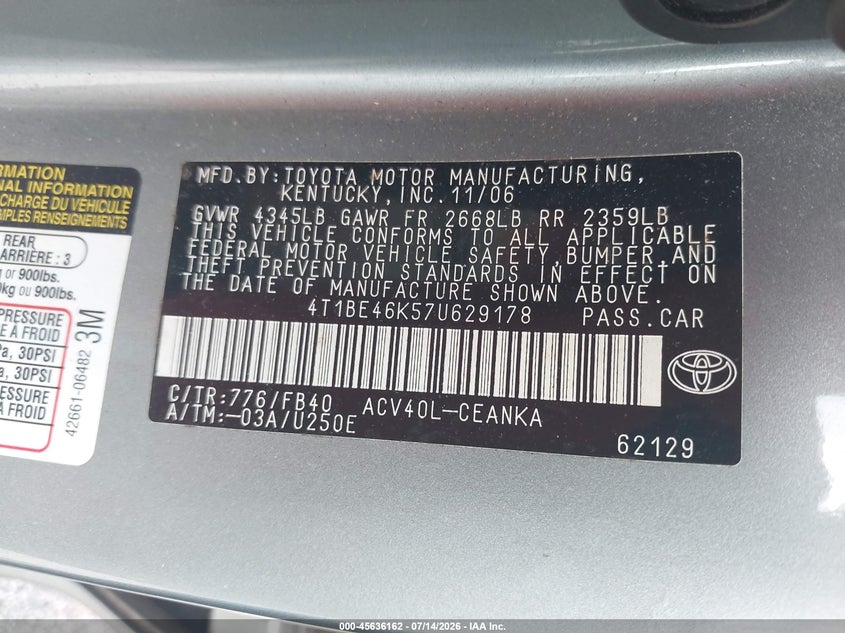 AtlanticExpress - Toyota Camry