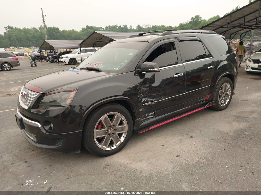 Vin: 1gkkvted6bj347065, lot: 46134665, gmc acadia denali 20112