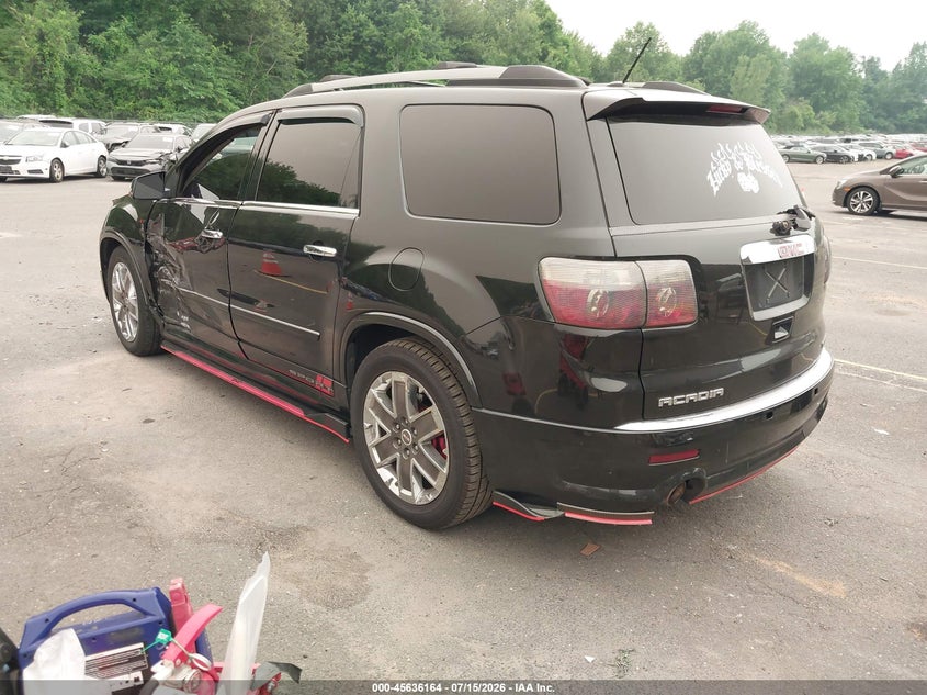 Vin: 1gkkvted6bj347065, lot: 46134665, gmc acadia denali 20113