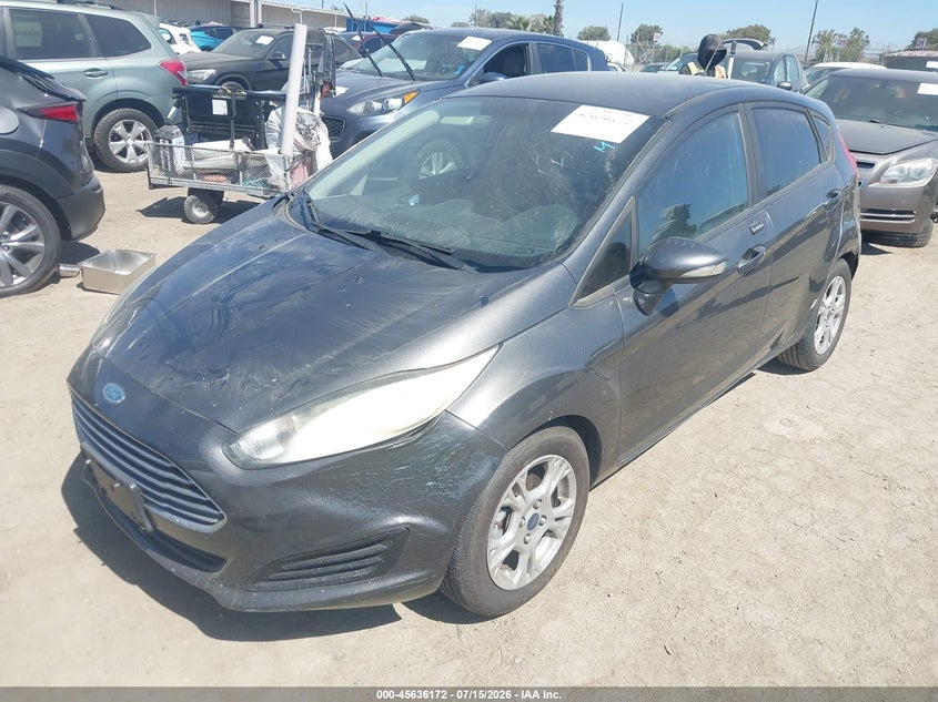 Vin: 3fadp4ej4fm225197, lot: 46134673, ford fiesta se 20152