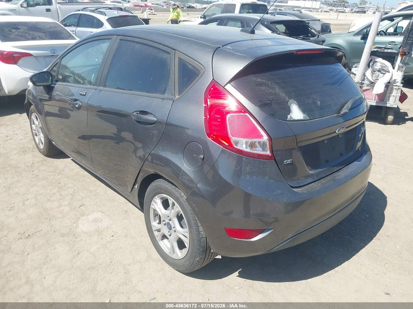 Vin: 3fadp4ej4fm225197, lot: 46134673, ford fiesta se 20153
