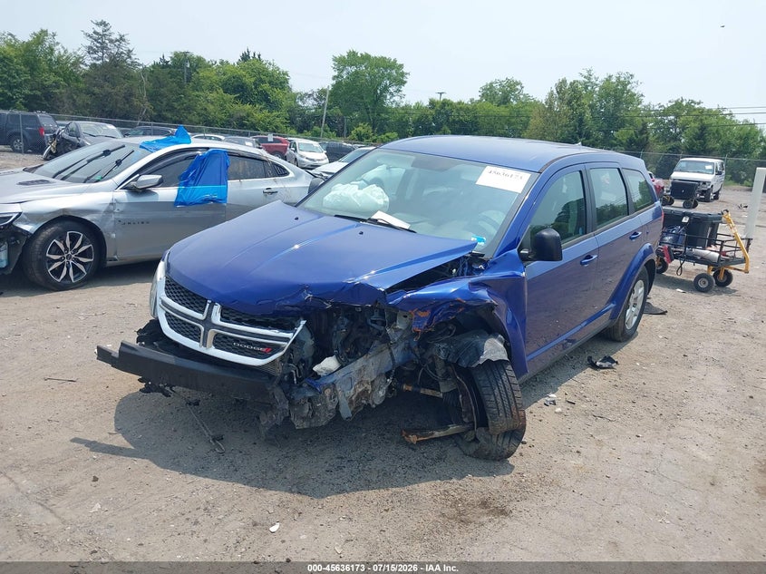 Vin: 3c4pdcab4ct341557, lot: 46134674, dodge journey se/avp 20122