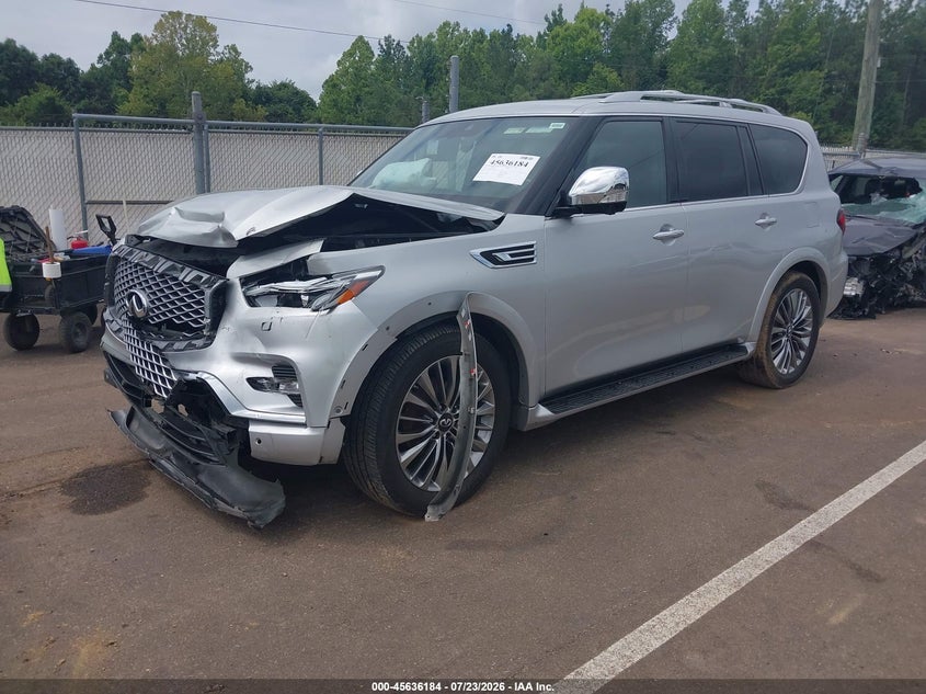 Vin: jn8az2bd1m9861411, lot: 46134685, infiniti qx80 sensory 20212