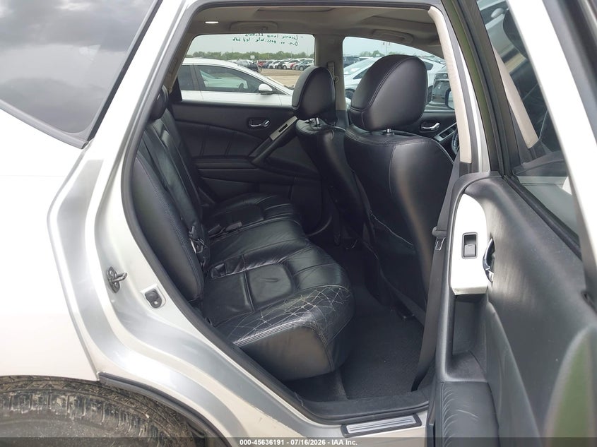 2011 Nissan Murano Sl VIN: JN8AZ1MU3BW058217 Lot: 45636191