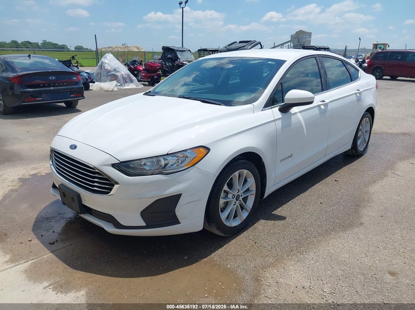 2019 FORD FUSION HYBRID auction photo 2