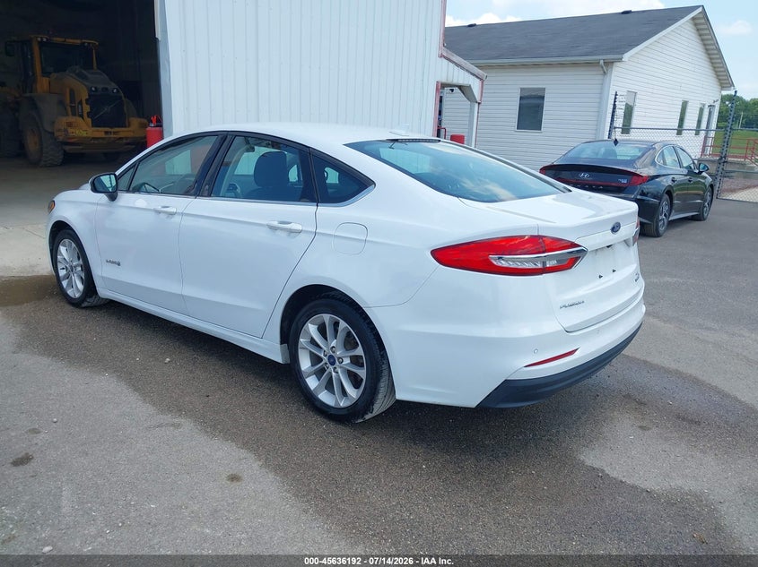 2019 FORD FUSION HYBRID auction photo 3