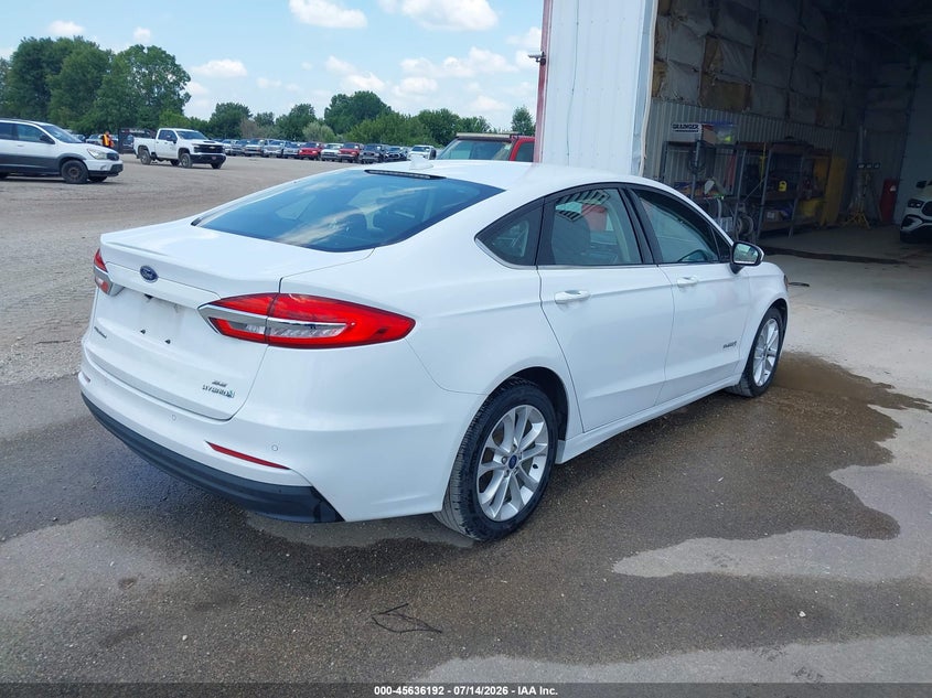 2019 FORD FUSION HYBRID auction photo 4