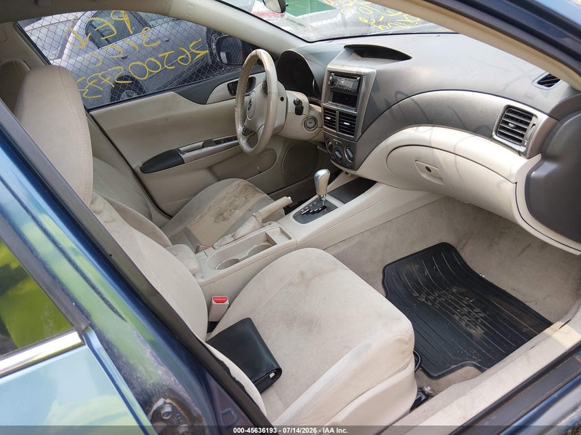2008 SUBARU IMPREZA  (NATL) auction photo 5
