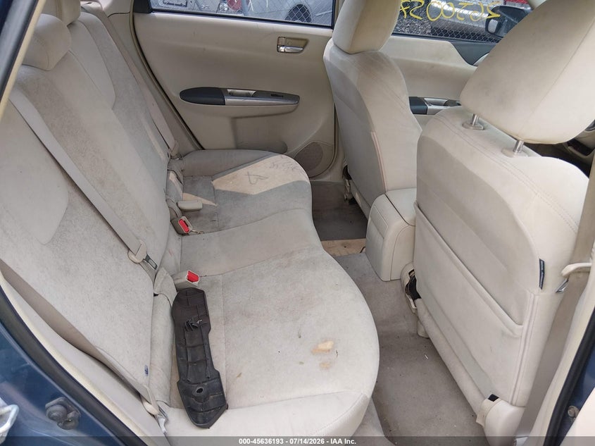2008 SUBARU IMPREZA  (NATL) auction photo 8