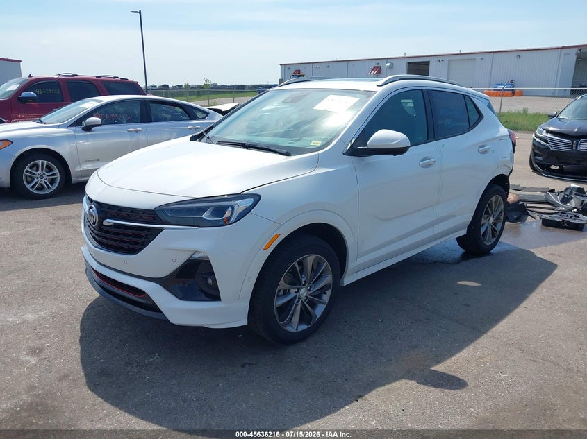 Vin: kl4mmgsl8mb040434, lot: 46134717, buick encore gx awd essence 20212