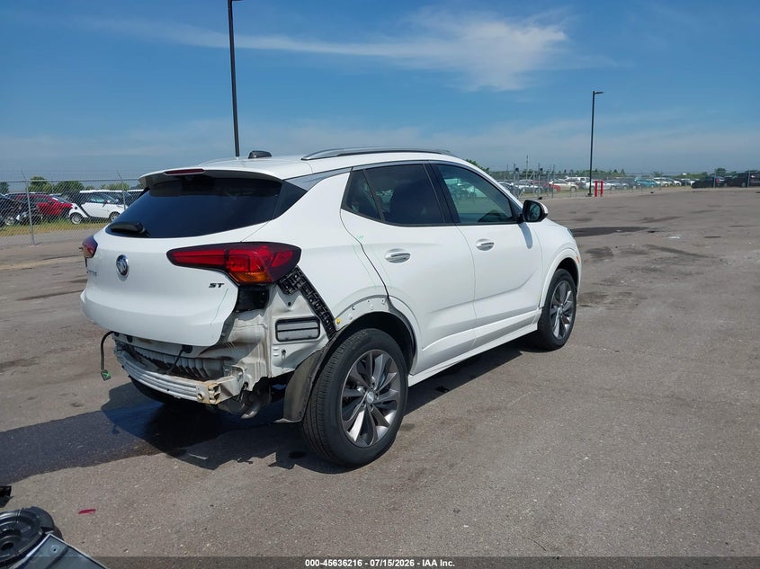 Vin: kl4mmgsl8mb040434, lot: 46134717, buick encore gx awd essence 20214