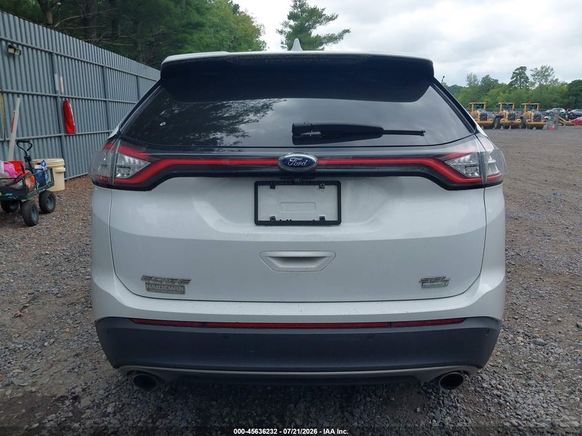 2016 Ford Edge Sel VIN: 2FMPK3J97GBB95834 Lot: 45636232