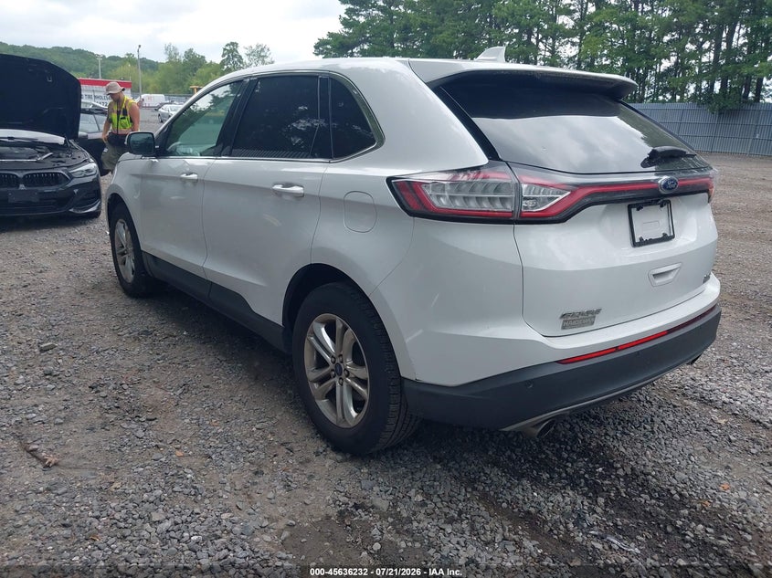 2016 Ford Edge Sel VIN: 2FMPK3J97GBB95834 Lot: 45636232