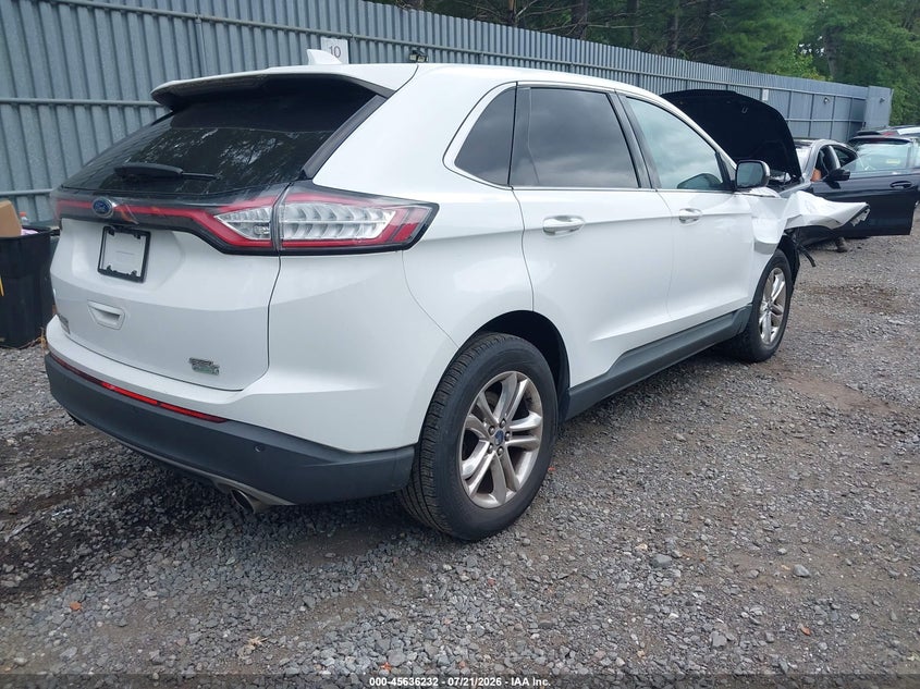 2016 Ford Edge Sel VIN: 2FMPK3J97GBB95834 Lot: 45636232