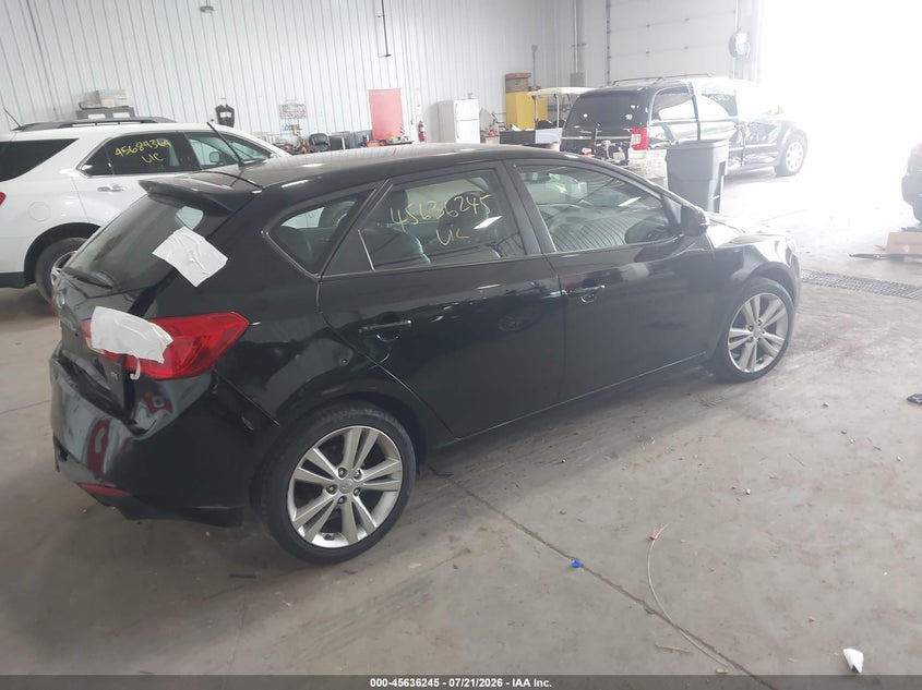 Vin: knafw5a34b5424427, lot: 46134746, kia forte sx 20114