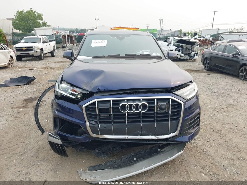 2021 Audi Q7 Premium Plus VIN: WA1LJAF76MD000579 Lot: 45636269