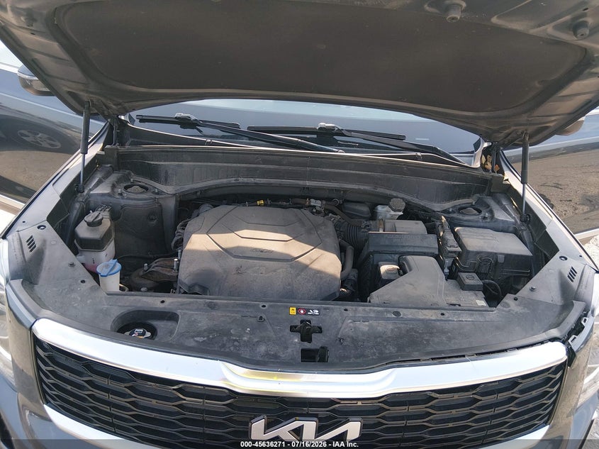 2022 Kia Telluride S VIN: 5XYP6DHC8NG237565 Lot: 45636271