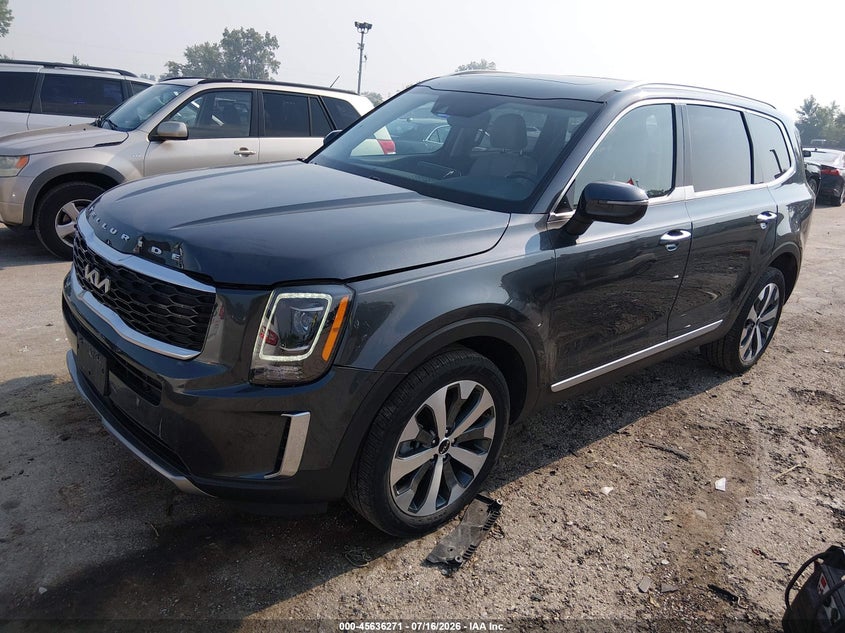 KIA TELLURIDE 2022 VIN 5XYP6DHC8NG237565