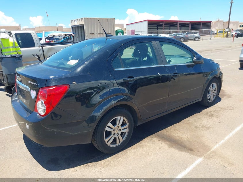 Vin: 1g1jc5sh6c4134657, lot: 46134776, chevrolet sonic 2lt 20124