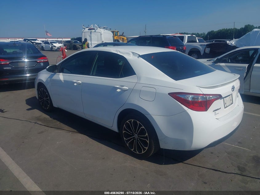 2016 TOYOTA COROLLA auction photo 3