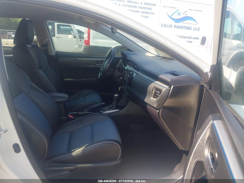 2016 TOYOTA COROLLA auction photo 5