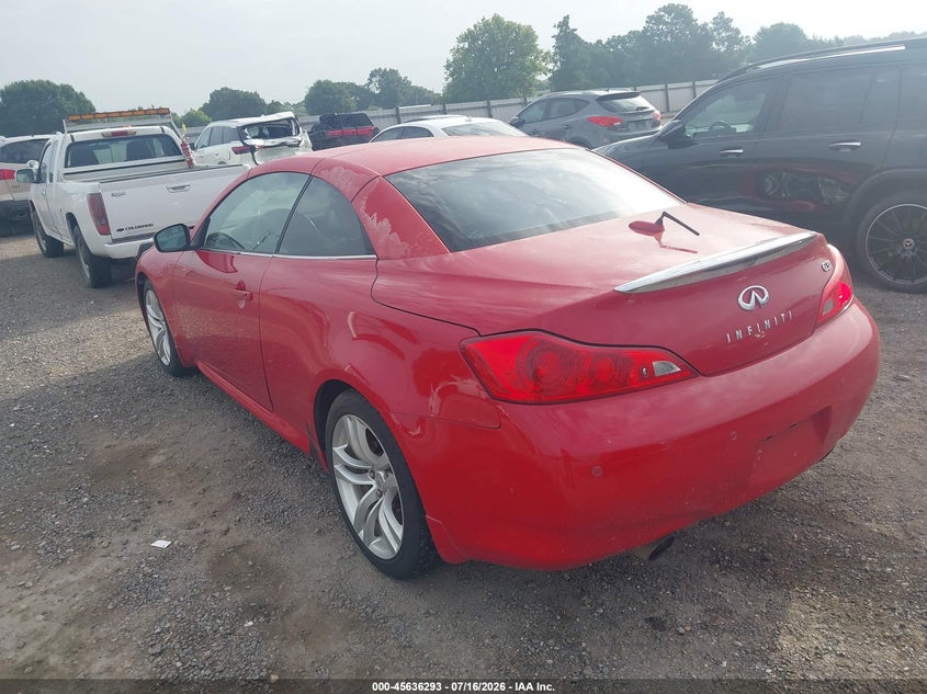 2010 INFINITI G37 auction photo 3