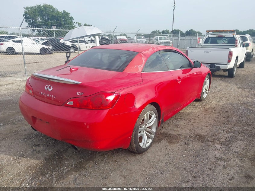 2010 INFINITI G37 auction photo 4