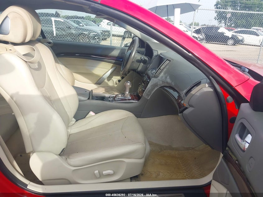 2010 INFINITI G37 auction photo 5
