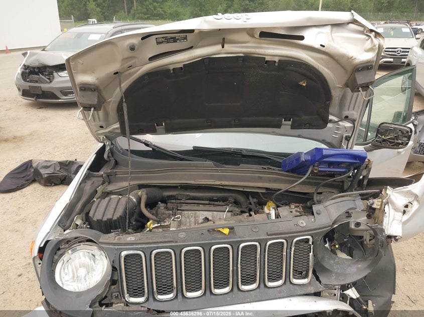2015 Jeep Renegade Latitude VIN: ZACCJBBT0FPB92763 Lot: 45636296